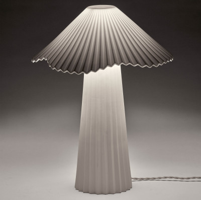 Lampa stołowa Uala 48 cm biała Serax