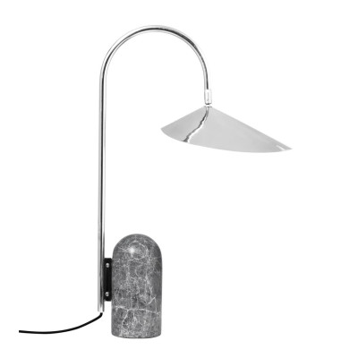 Lampa stołowa Arum srebrna Ferm Living