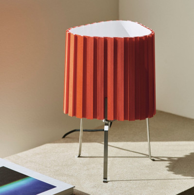 Lampa stołowa Canelé czerwona HAY