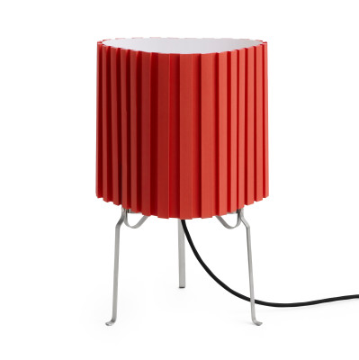 Lampa stołowa Canelé czerwona HAY