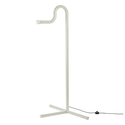 La Uno bílá stojací lampa od Valerie Object