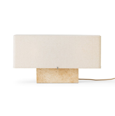 Lampa Stołowa Nonna 30 cm trawertyn Audo Copenhagen