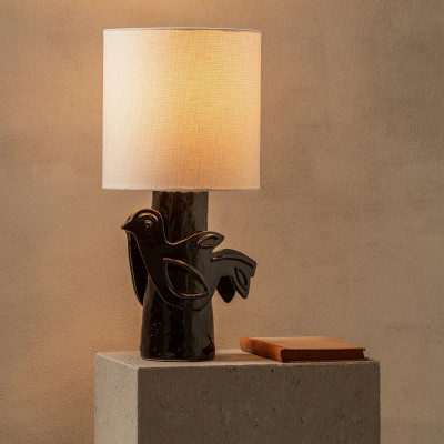 Lampa stołowa Paloma czarna Serax