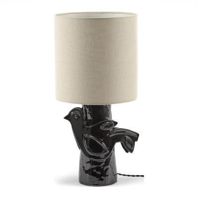 Lampa stołowa Paloma czarna Serax