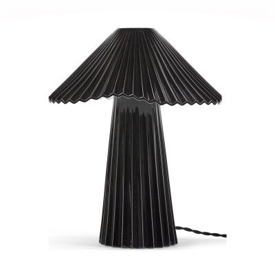 Lampa stołowa Uala 34 cm czarna Serax