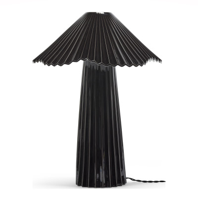 Lampa stołowa Uala 48 cm czarna Serax