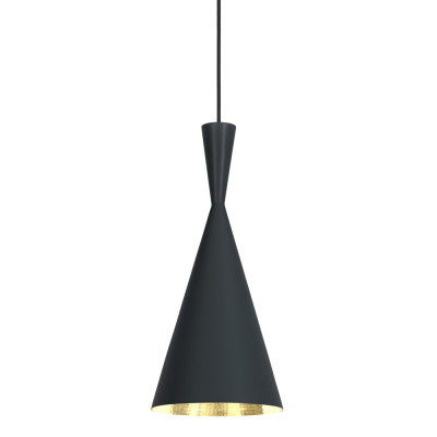 Lampa wisząca Beat Tall czarna Tom Dixon