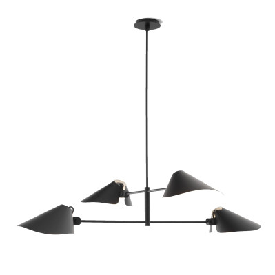 Lampa wisząca Bonnet SC92 czarna Andtradition