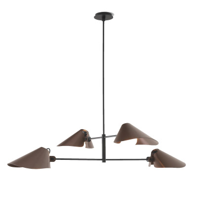 Bonnet SC92 hanging lamp metallic brown Andtradition