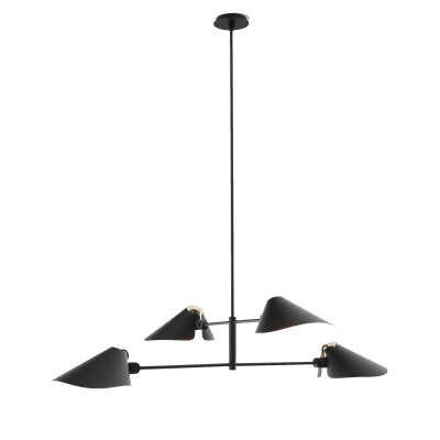 Lampa wisząca Bonnet SC93 czarna Andtradition