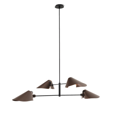 Lampa wisząca Bonnet SC93 metaliczny brąz Andtradition