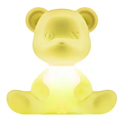 LAMPA MIŚ TEDDY BOY żółta QeeBoo