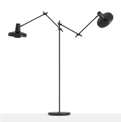 Lampa Podłogowa Arigato 2 Czarna Grupa Products