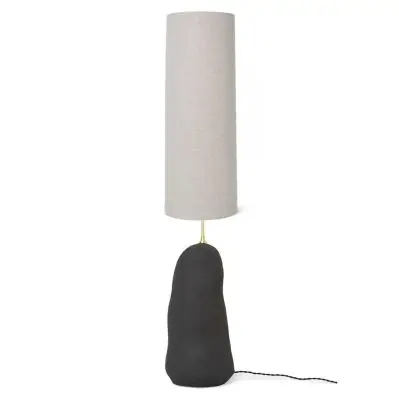 Lampa Podłogowa Hebe Long Natural Black Base Ferm Living