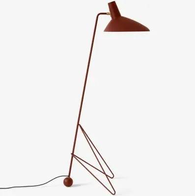 Lampa podłogowa Tripod kasztanowa Andtradition