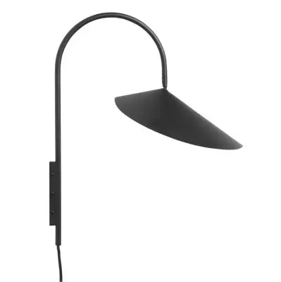 LAMPA ŚCIENNA ARUM CZARNA FERM LIVING