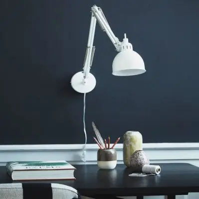 LAMPA ŚCIENNA JOB BIAŁA FRANDSEN