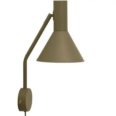 Lampa ścienna Lyss zielona Frandsen