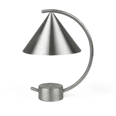 Lampa Stołowa Meridian Srebrna Ferm Living