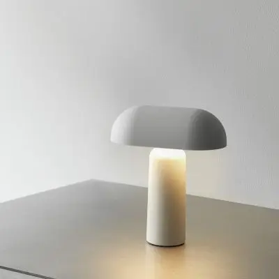 Lampa stołowa Porta szara Normann Copenhagen