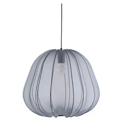 LAMPA WISZĄCA BALLOON 47 CM SZARA BOLIA