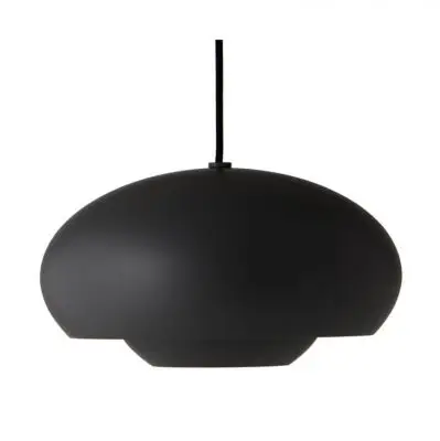 Lampa Wisząca Champ Czarna 30 Cm Frandsen