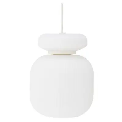 LAMPA WISZĄCA maiko biała bolia