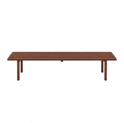 Emma brown bench 140 cm