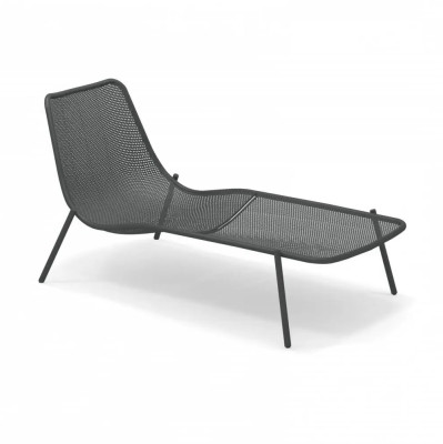 LEŻAK OGRODOWY ROUND ANTYCZNA STAL EMU