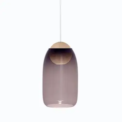 LAMPA WISZĄCA LIUKU BALL FIOLETOWA MATER