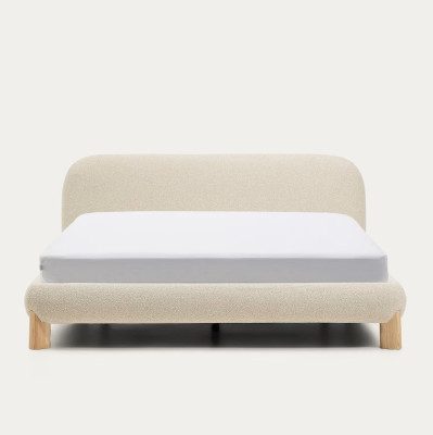 Odina Bed 160 cm - nohy přírodní popel Kave Home