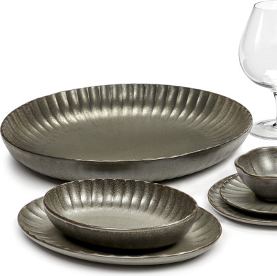 Inku servírovací miska 32 cm zelená Serax