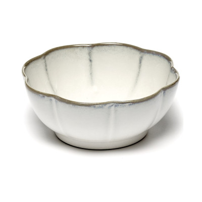 Misa Inku Ribbed 13 cm biała Serax