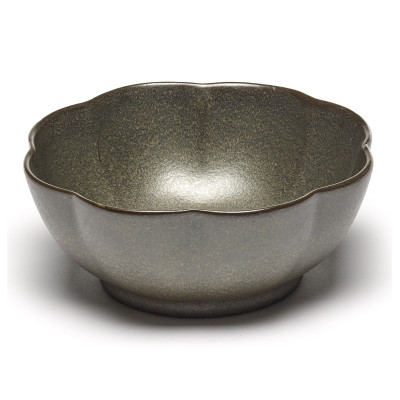 Inku žebrovaná miska 15 cm zelená Serax