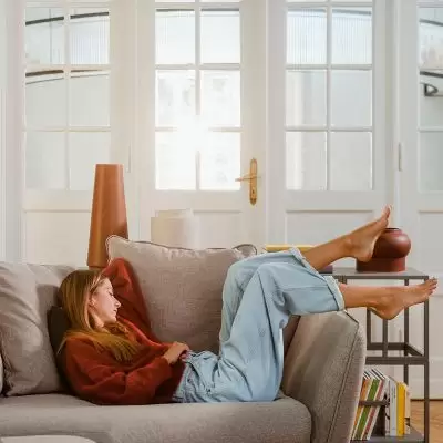 SOFA STELLA SKÓRZANA SITS