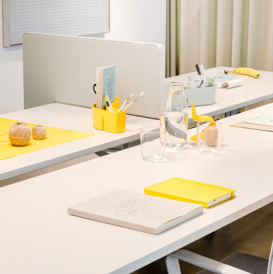 Organizer biurkowy S-Tidy żółty Vitra