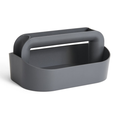 Organizer na biurko z recyklingu ciemnoszary HAY