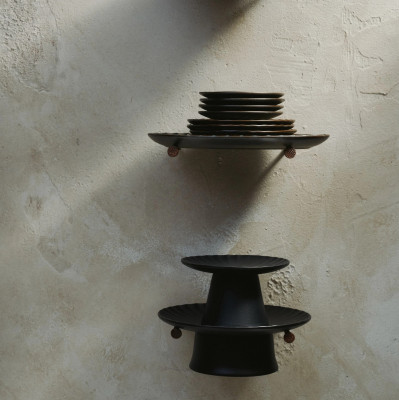 Patera na ciasto Inku 15 cm czarna Serax