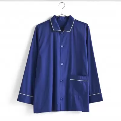Piżama Outline koszula z długim rękawem S/M niebieska HAY