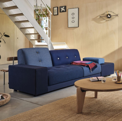 Barevný blok černé a modré kostkované Vitra