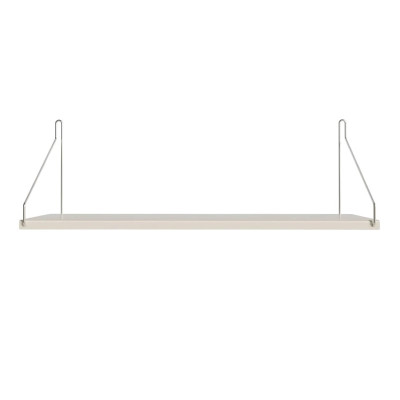 P�ka Single 60 cm bia�a - stalowe wsporniki Frama