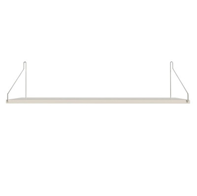 P�ka Single 80 cm bia�a - stalowe wsporniki Frama