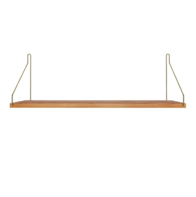 P�ka Single 60 cm naturalny d�b - mosi�dz Frama