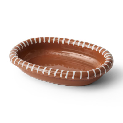 Półmisek Barro 27 cm brązowy Hay