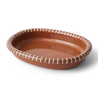 Półmisek Barro 36 cm brązowy Hay