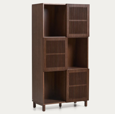 Beyla brown bookcase Kave Home