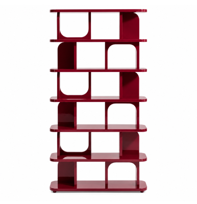 Rega� Aduma 100 x 187 cm bordowy kave home
