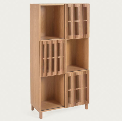 Beyla oak bookcase Kave Home