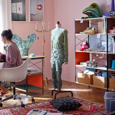 Regał Eames Unit ESU 1 HU Vitra