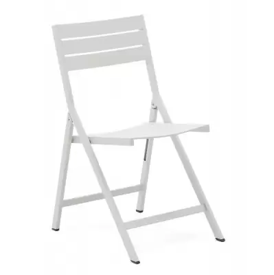 Składane krzesło ogrodowe Torreta białe La Forma